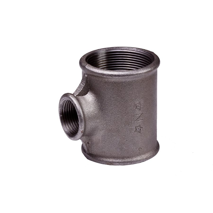 T-koppeling malleabel gietijzer verzinkt 90° nr.130 3/8"x1/4" bn. VVE=10