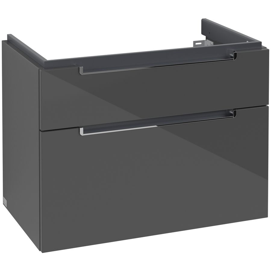 Subway 2.0 wastafelonderbouw 787x590x449mm glossy grey 2xla
