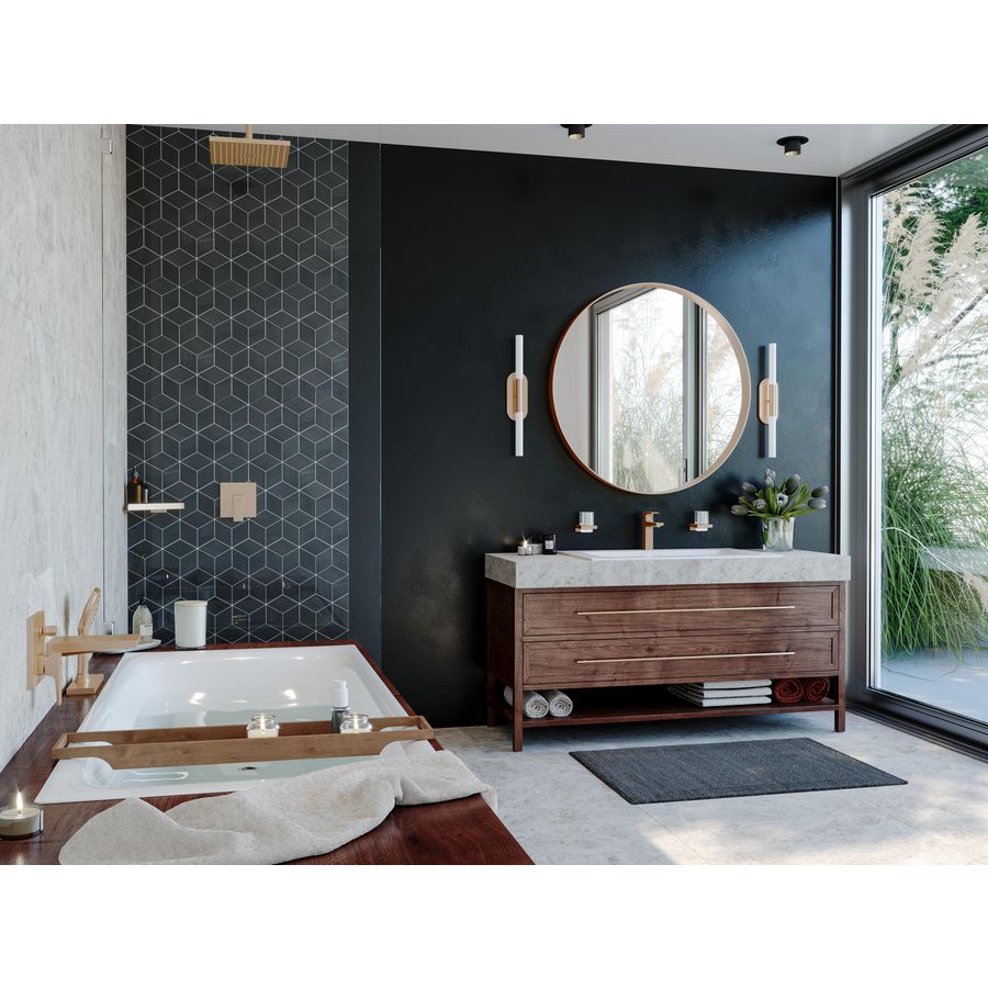 Baduitloop Metropol 32543140 brushed bronze