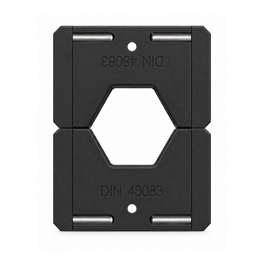 Matrijsset zeskantverpersing doorsnede 120mm² krimpbr. 7mm
