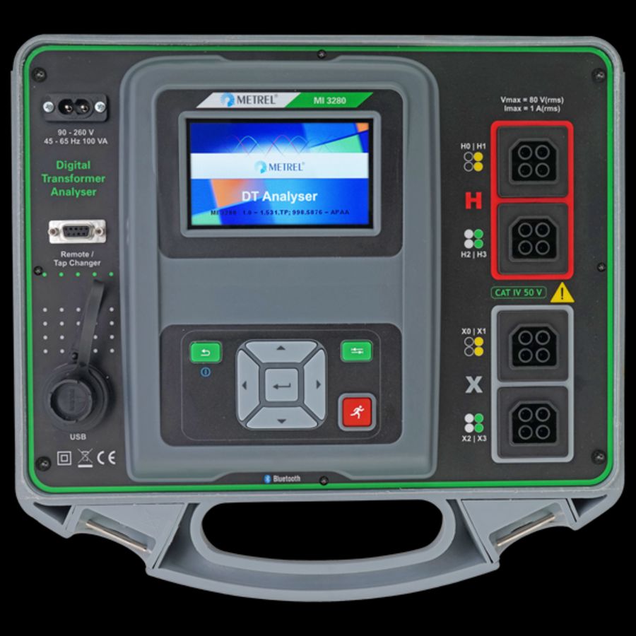 Distributietrafo/CT tester tot 1,6MVA Cat.IV 50V IP6