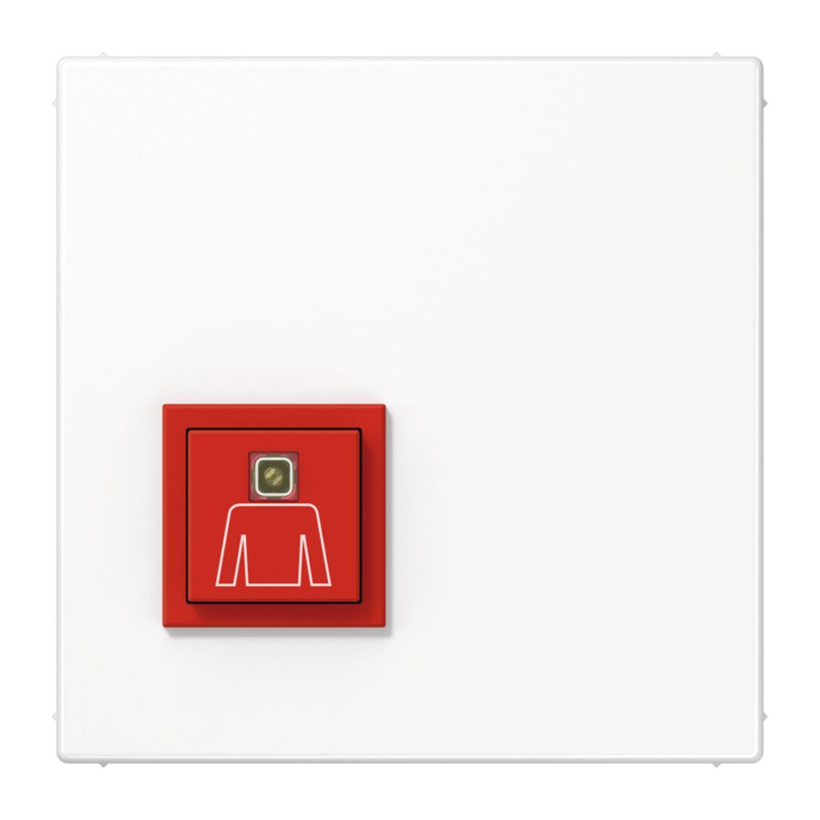 Oproepknop LS990 alpin wit