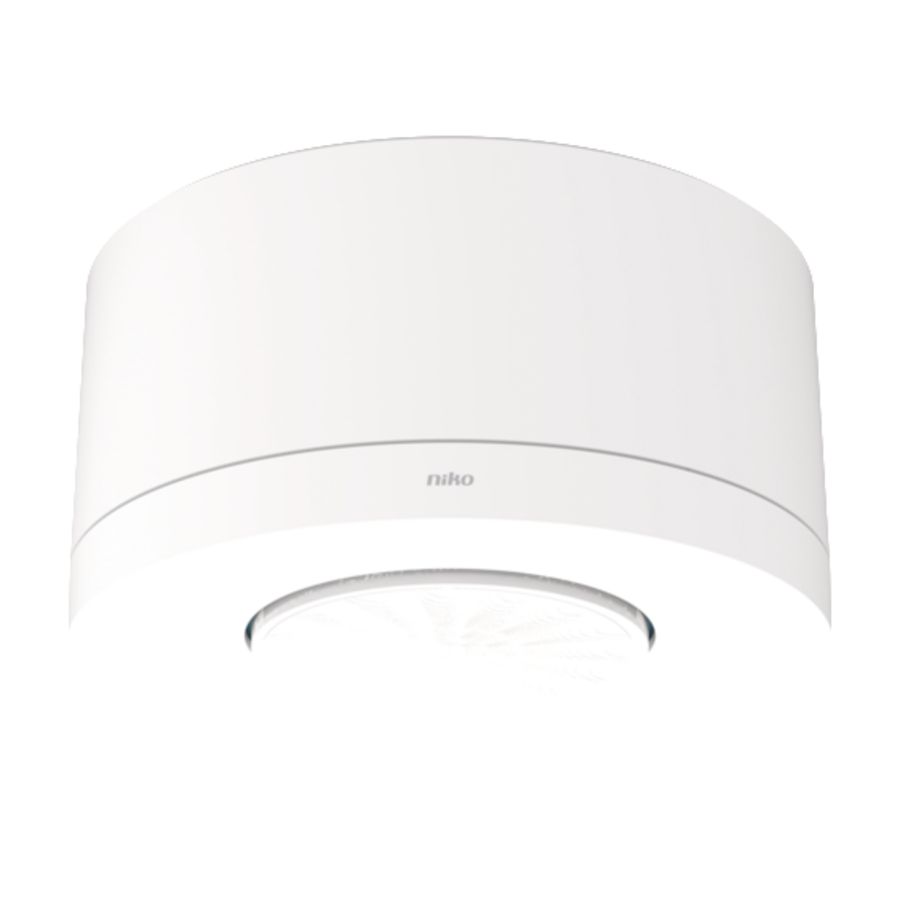 Bewegingsmelder M42MR 230V 12-13m IP54 opbouw wit