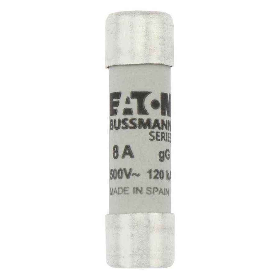 Zekering laagspanning 8A AC 500V 10x38mm gL/gG IEC VVE=10