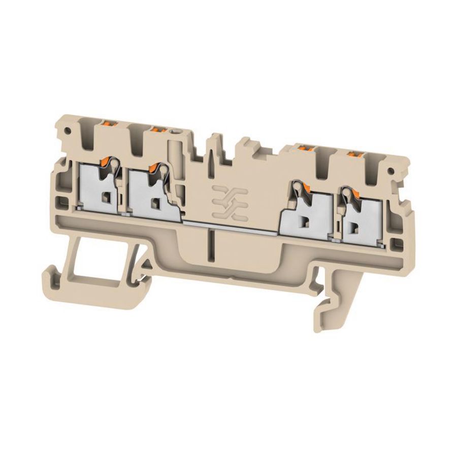 Doorvoerklem d.beige 1.5mm² 17.5A 500 1552690000 VVE=100