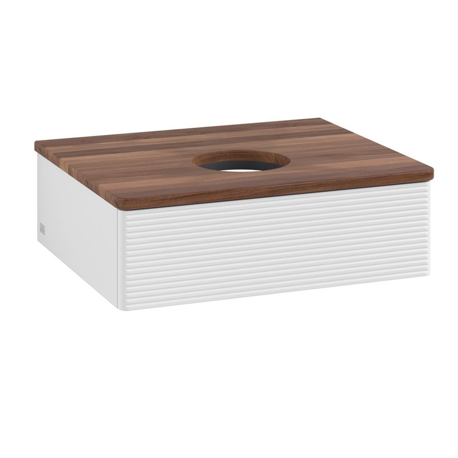 Wastafelonderkast Antao 600x190x500mm G.White.L K07112GF