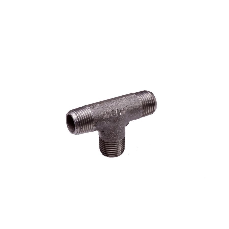 T-koppeling 90° nr.135 1/2" bt. malleabel gietijzer zwart VVE=10