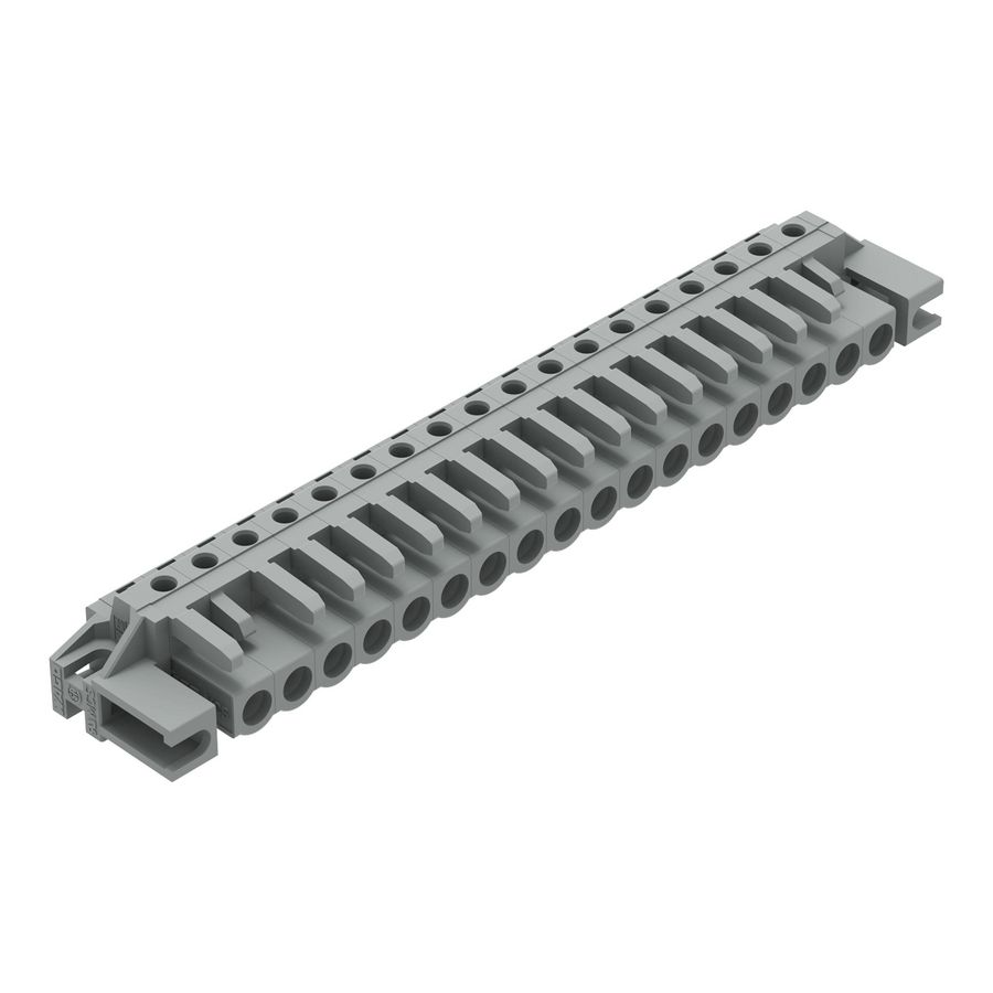 THT FE steker HA raster 5mm grijs 232-248/047-000 VVE=10