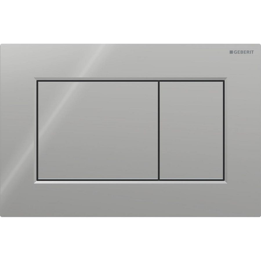 Bedieningsplaat 2-toets Sigma01 SQUARE chroom