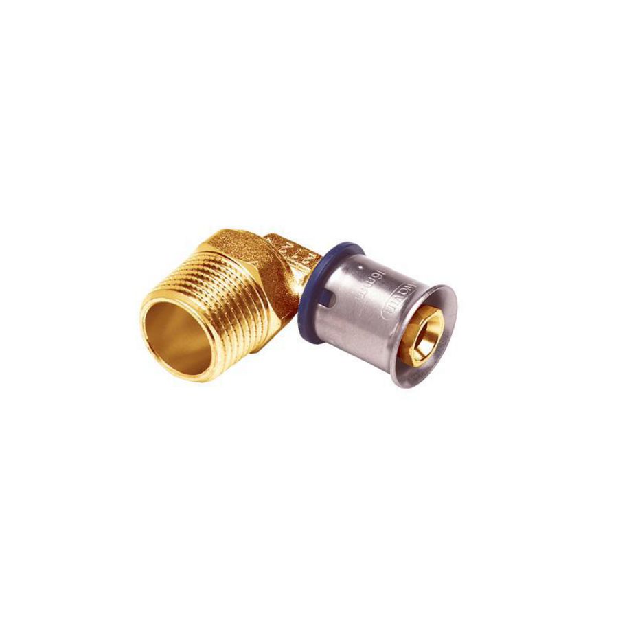 Puntknie 90° pers TIGRIS M1 DRL 50x1.1/2"bt.dr.