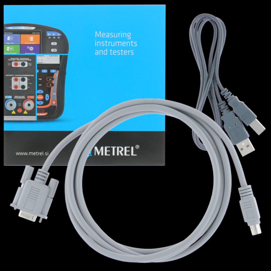 Software HVLink PRO t.b.v. TeraOhm en MicroOhm