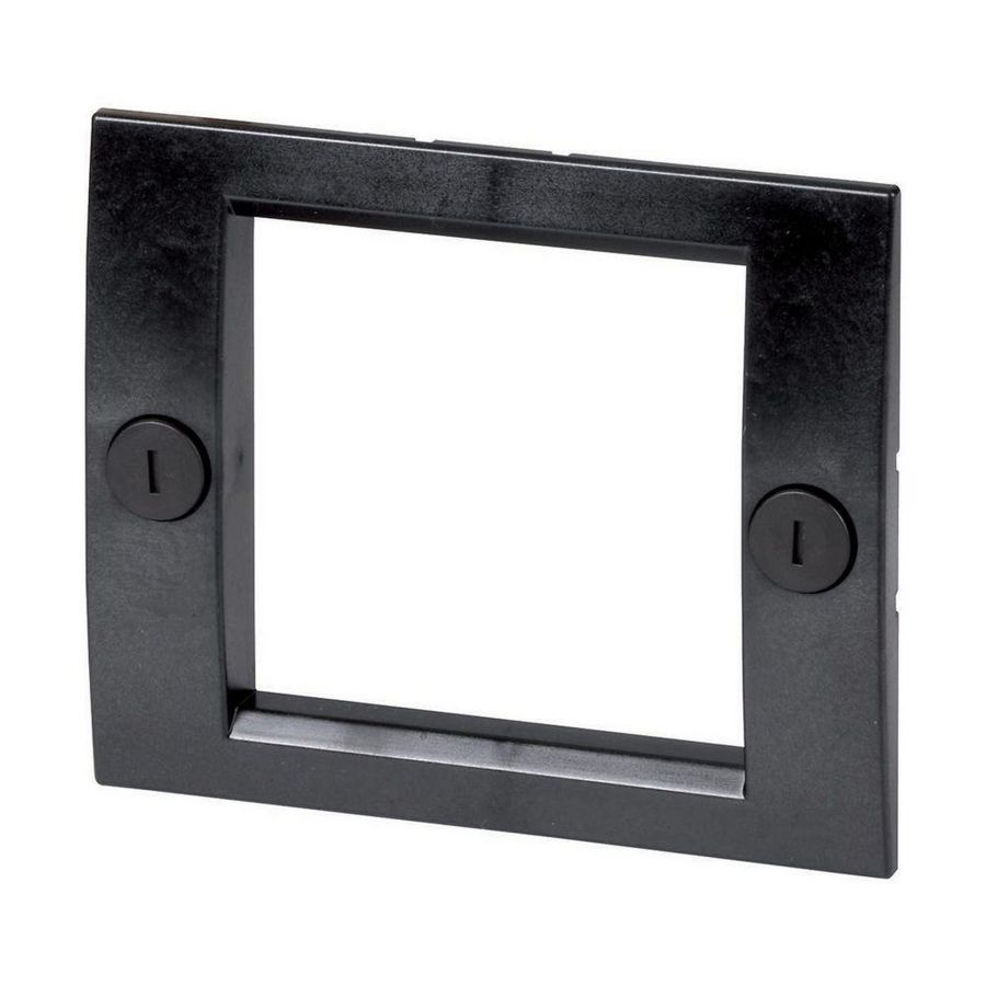 Frontplaat voor NZM3