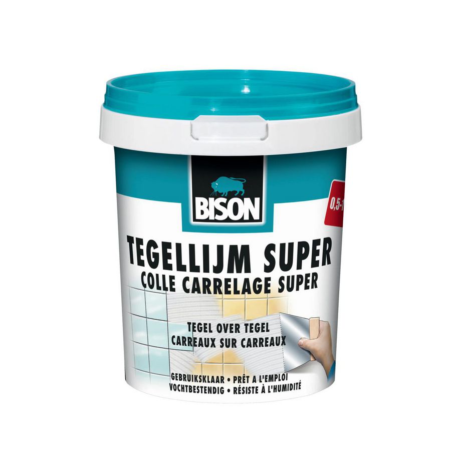 Tegellijm super pot 1kg VVE=6