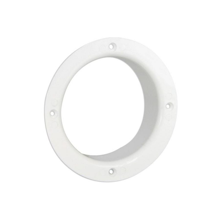 Aansluitbus kunststof Ø125mm wit KORT