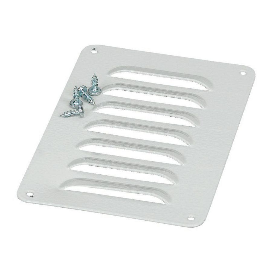 Ventilatiesleuven IP23 verticaal HxB=157x105mm