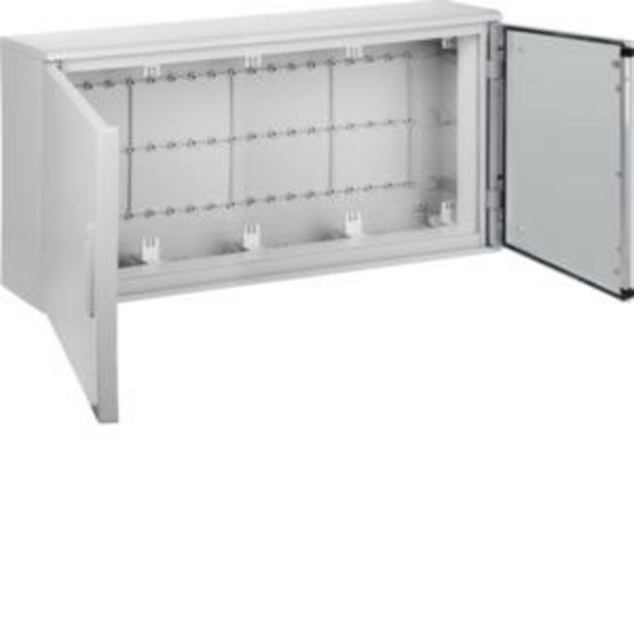 Verdeler IP65 geisoleerd 550x1100x300mm UV-coating