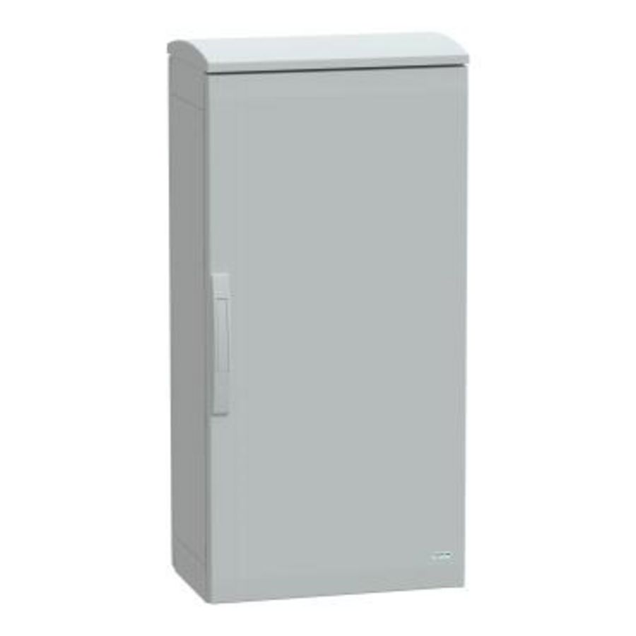 Staande behuizing met dak Polyester IP44 1000x Thalassa PLAT
