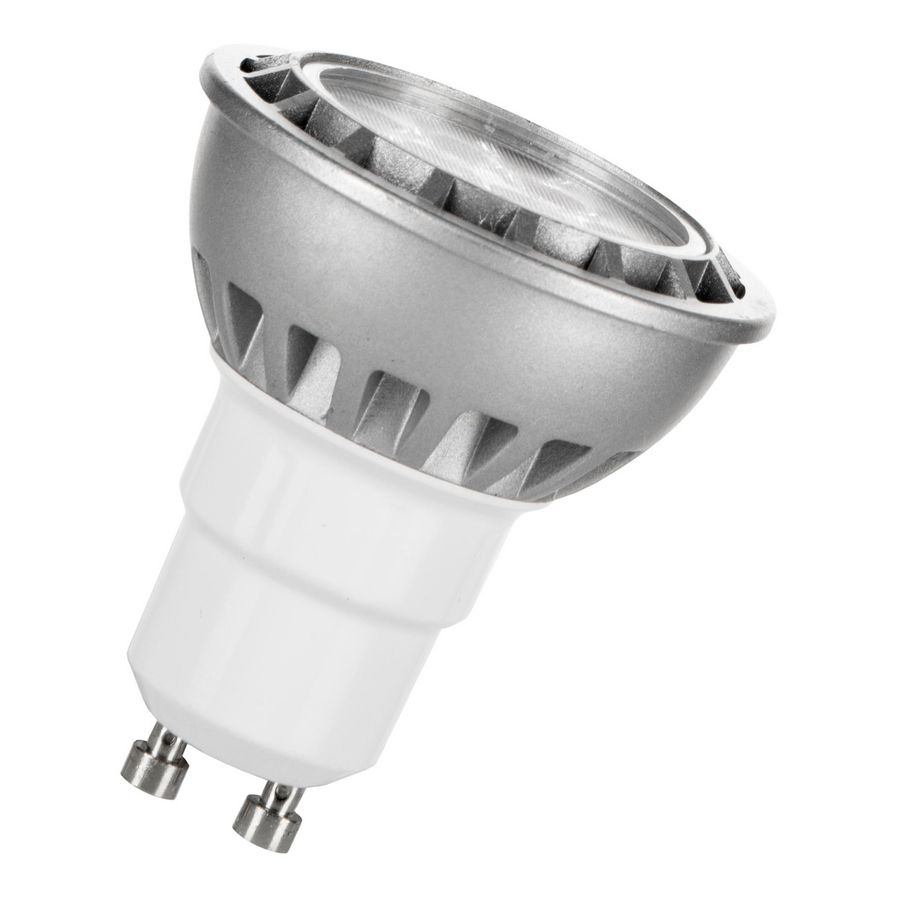 LED-lamp GU10 spot PAR16 7W 75W 670lm 864 30D Alu