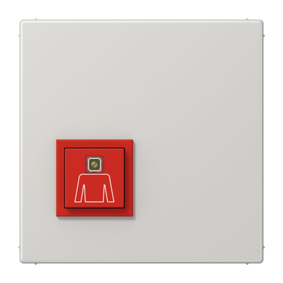 Oproepknop LS990 licht grijs