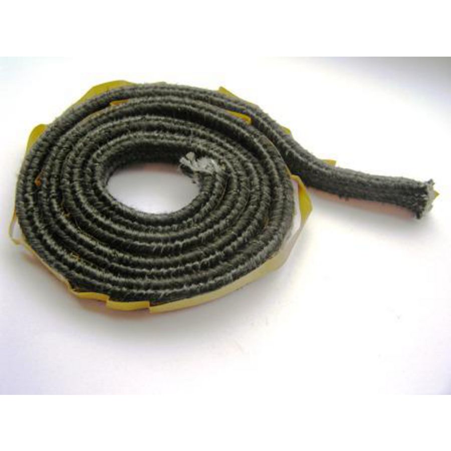 Afdichtband 12x8 zelfklevend zwart