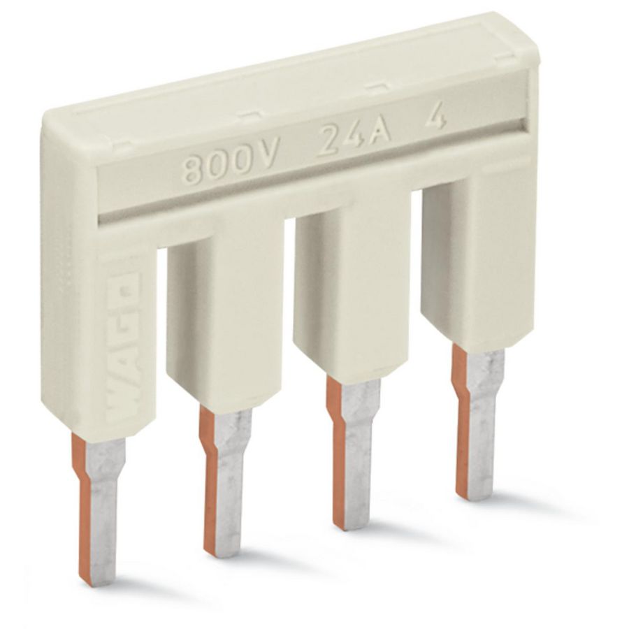 Brug 4-voudig geisoleerd lichtgrijs 2002-404