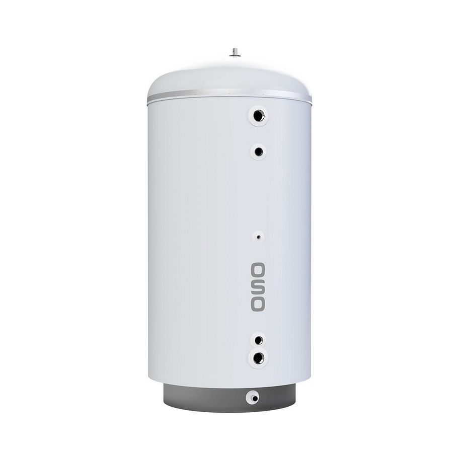 Buffervat MAXI ACCU GEOCOIL 600l. RVS met tapspiraal 4m²