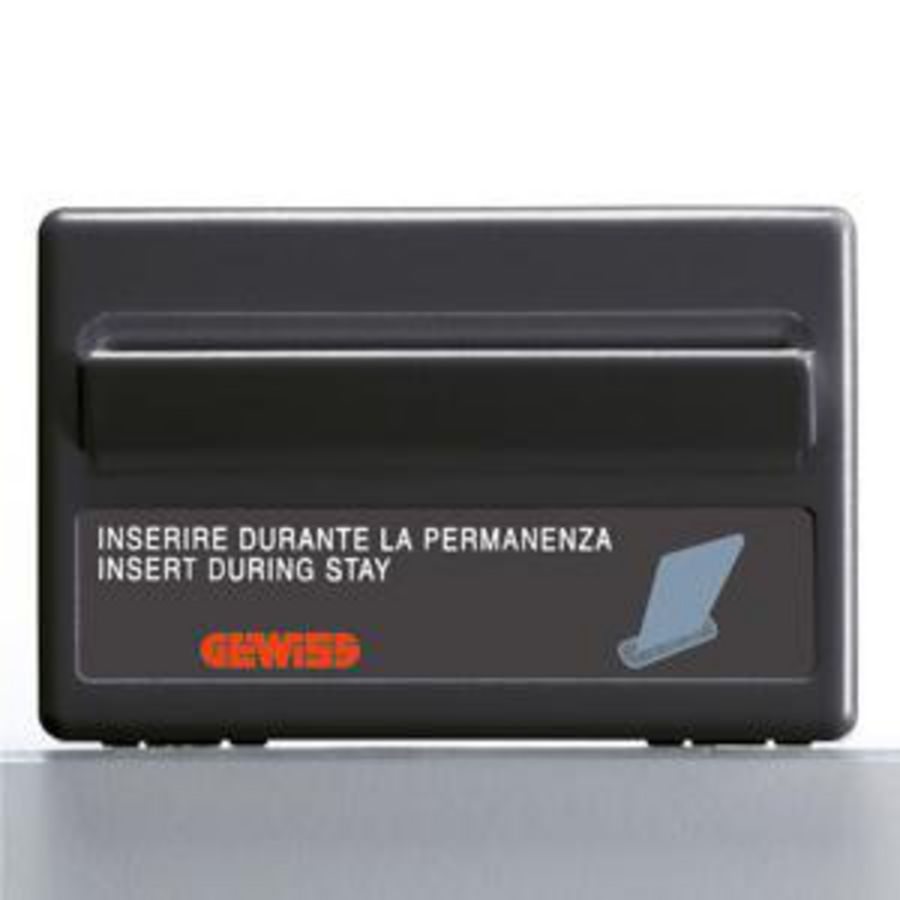 UNIVERSELE BADGESCHAKELAAR VOOR HOTELSYSTEEM-UNIPOLAIR NO