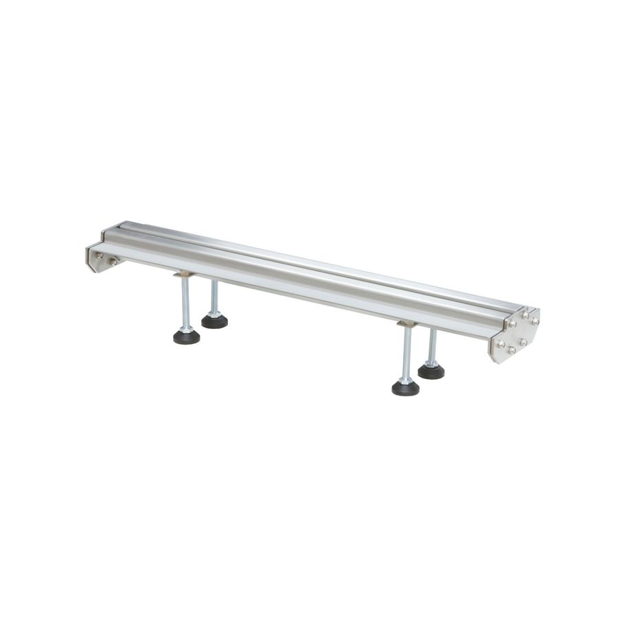 Sleufgootdeel koppelbaar RVS 500x50mm inlaatsleuf 8mm zonder uitlaat