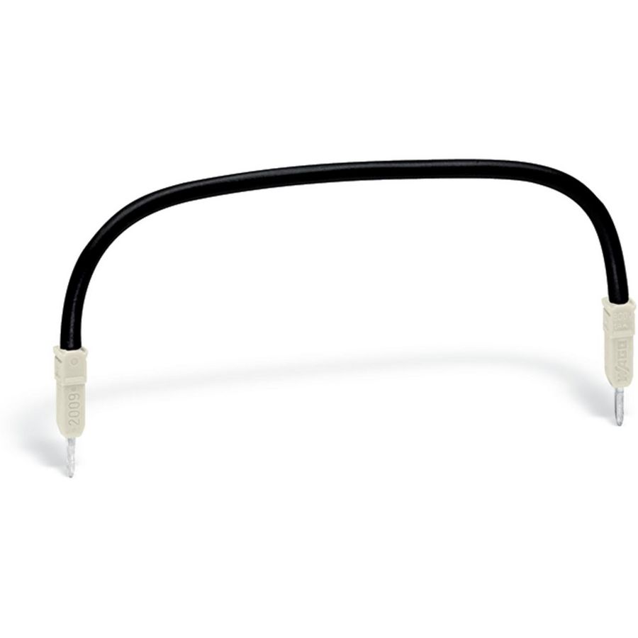 Insteekbare draadbrug 1,5mm² iso zwart 414 VVE=10