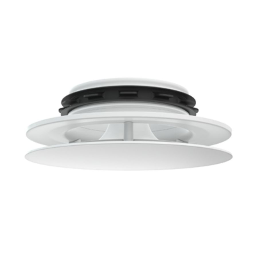 Ventilatieventiel luchtafvoer- en toevoer DucoVent Comfort kunststof ø125mm wit