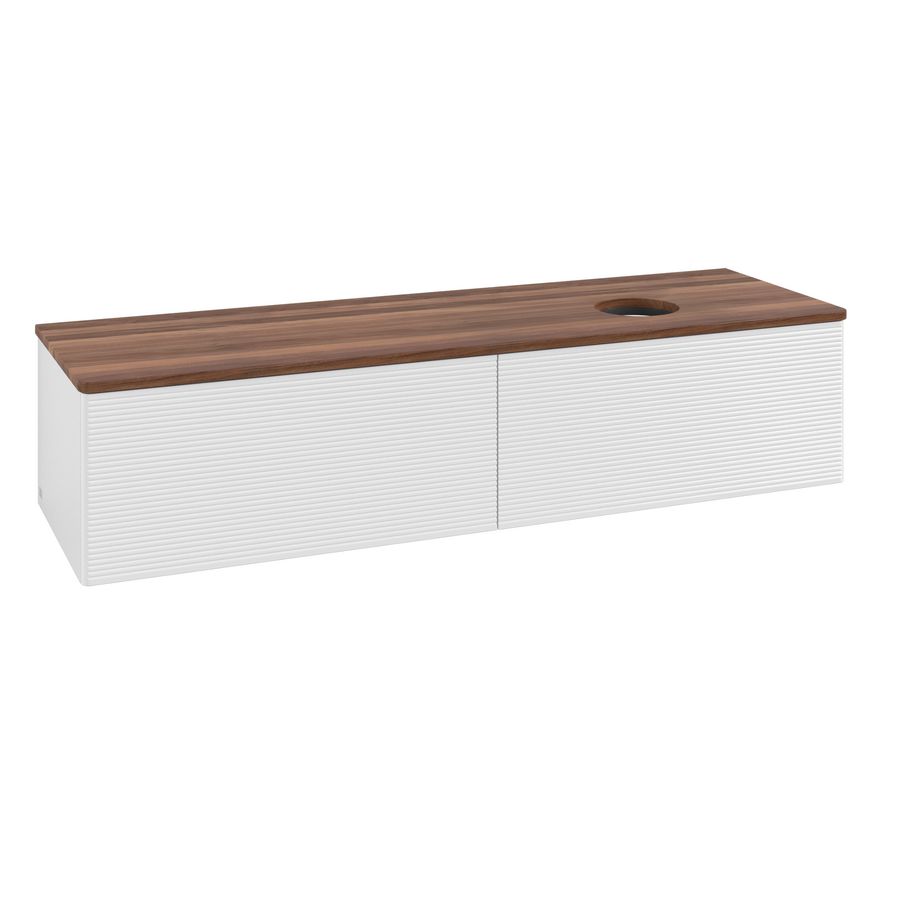 Wastafelonderkast Antao 1600x360x500mm G.White.L L38112GF