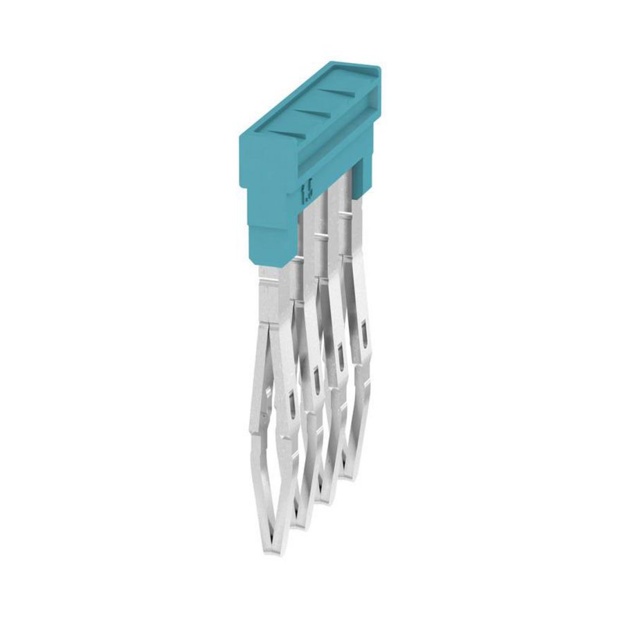 Dwarsverbinder (terminal) Plugged blauw 17.5 A p: 4 VVE=60