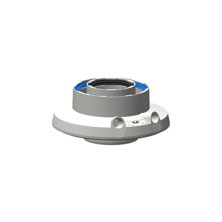 Rookgasadapter 60/100mm concentrisch I- en P-serie