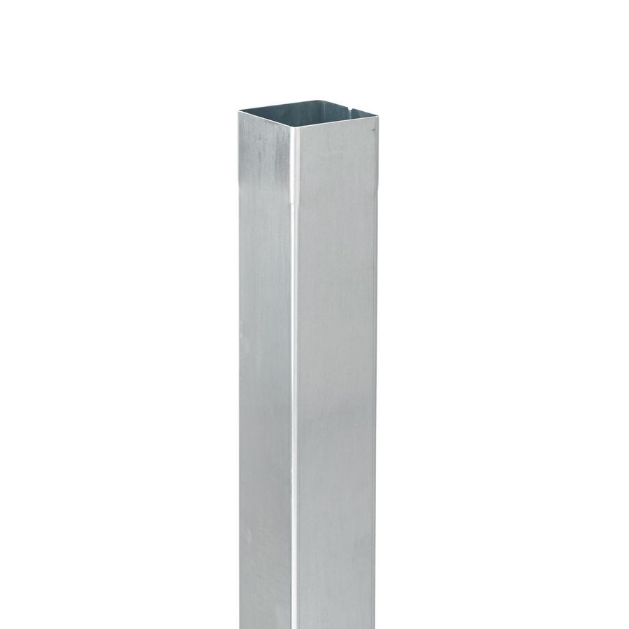 Lengte a 3mtr. zinken HWA buis vierkant 100x100mm 0,7mm