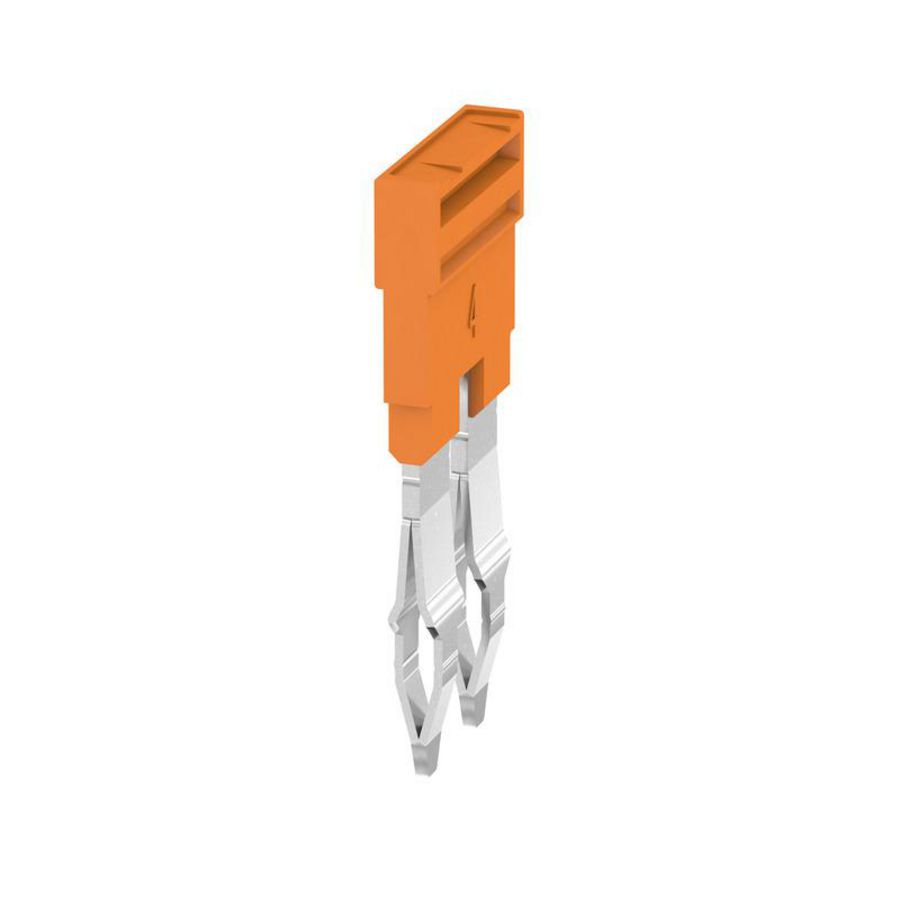 Dwarsverbinder (terminal) Plugged oranje 32 A p: 2 VVE=60