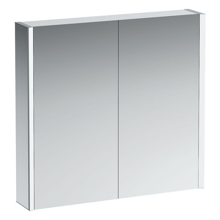 Toiletkast 800x150mm led 2x2-zijdige spiegeldeur