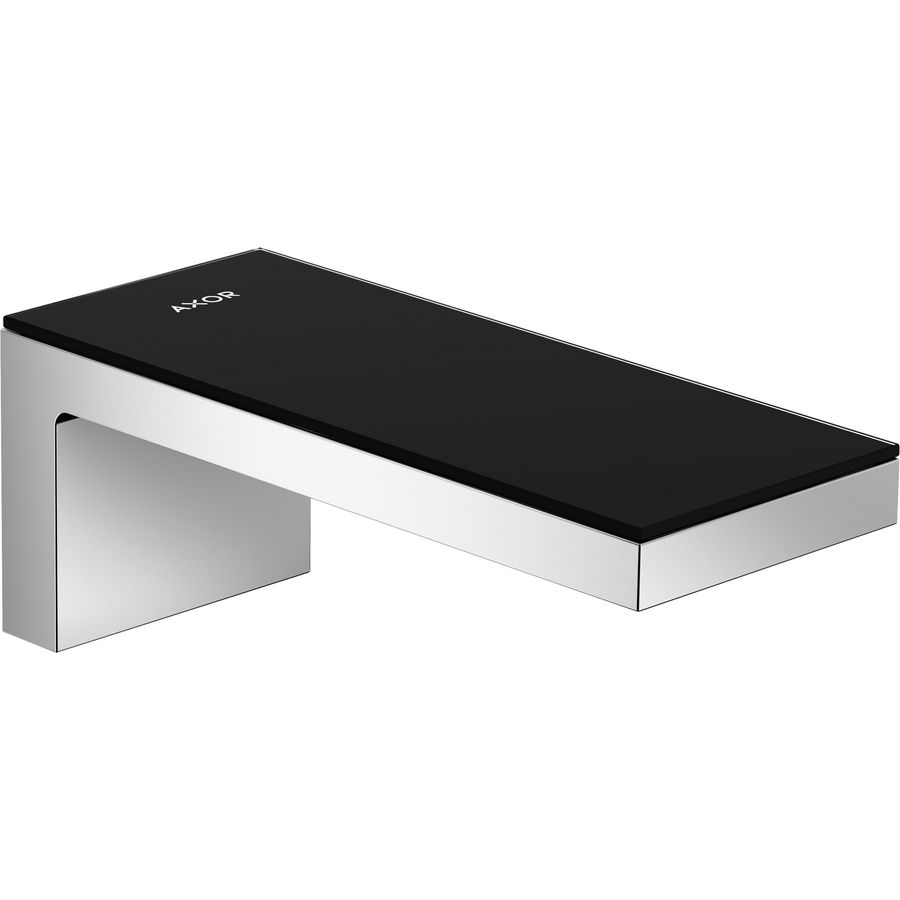 AXOR MyEdition baduitloop chroom/zwart glas