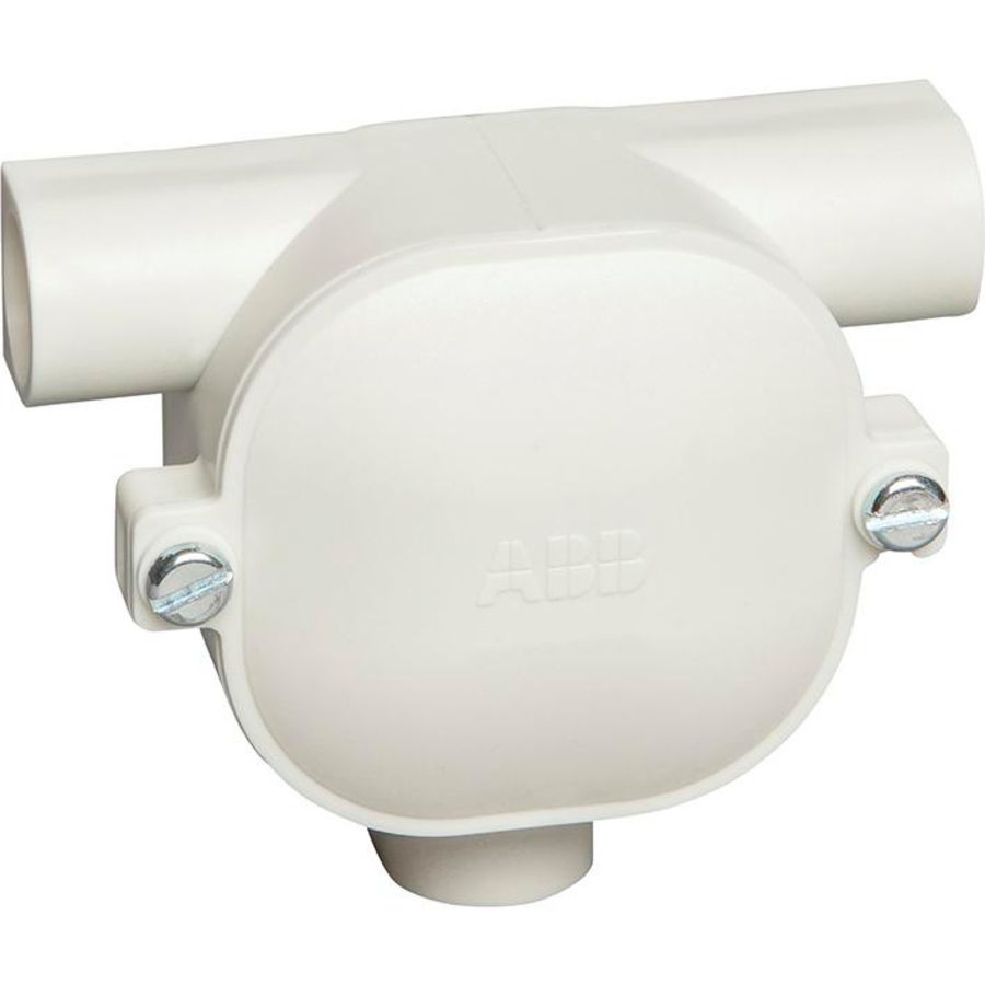 Lasdoos rond T-doos 3x16mm deksel recycled kunststof VVE=100