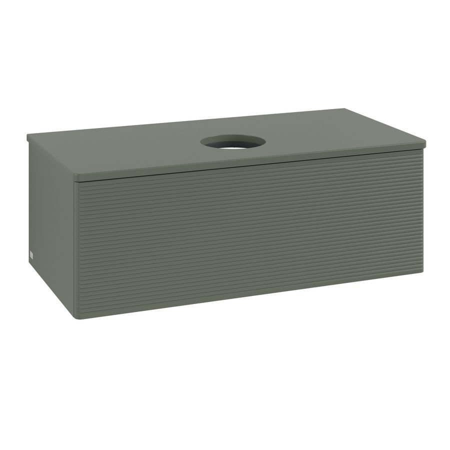 Wastafelonderkast Antao 1000x360x500mm L.Green Matt Lacquer L31110HL