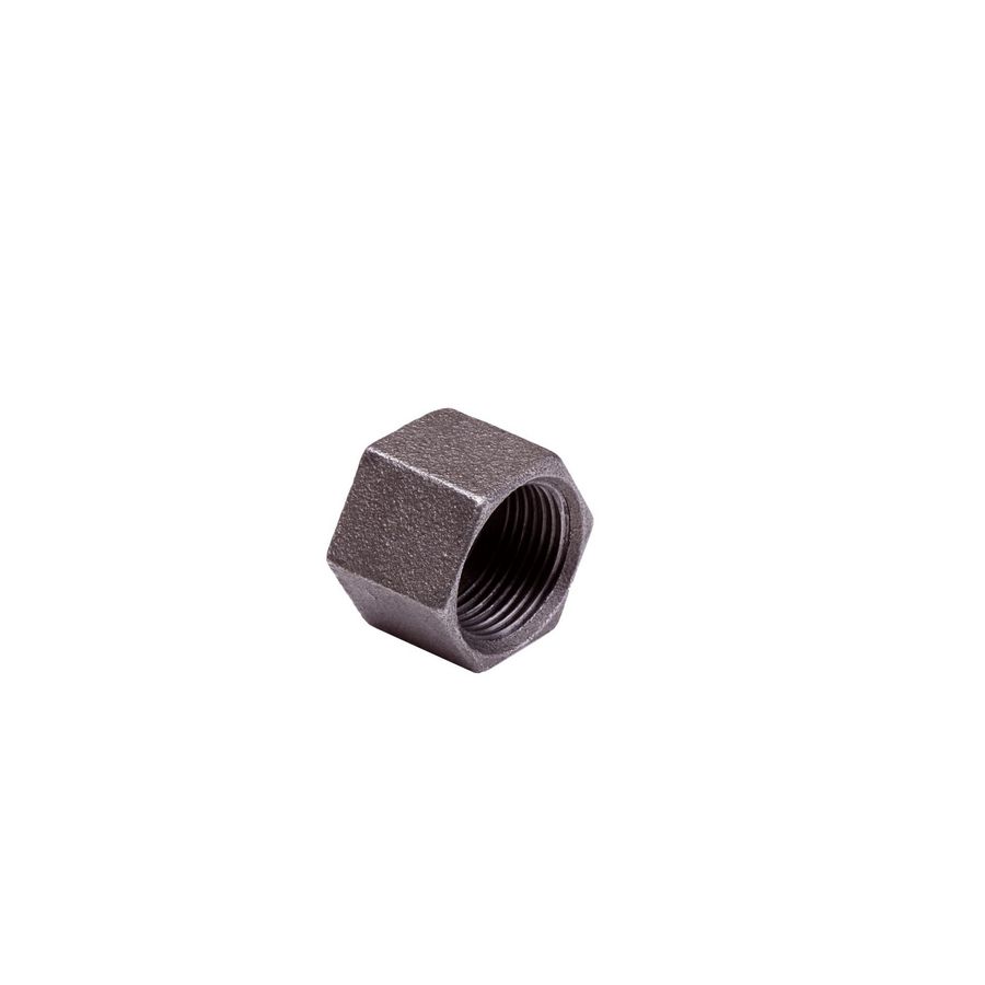 Dop zeskantig malleabel staal verzinkt nr.300 1/4" VVE=10