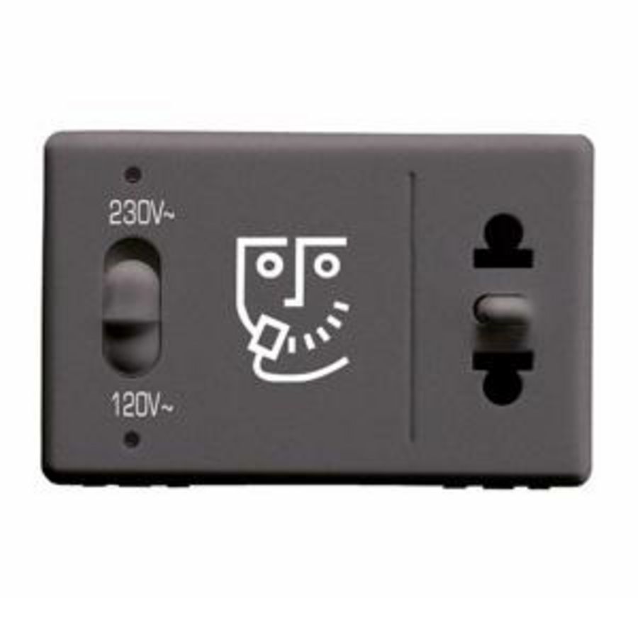 SHAVER SOCKET-OUTLET FOR HOTEL SYSTEM-EUROPEAN/AMERICAN ST