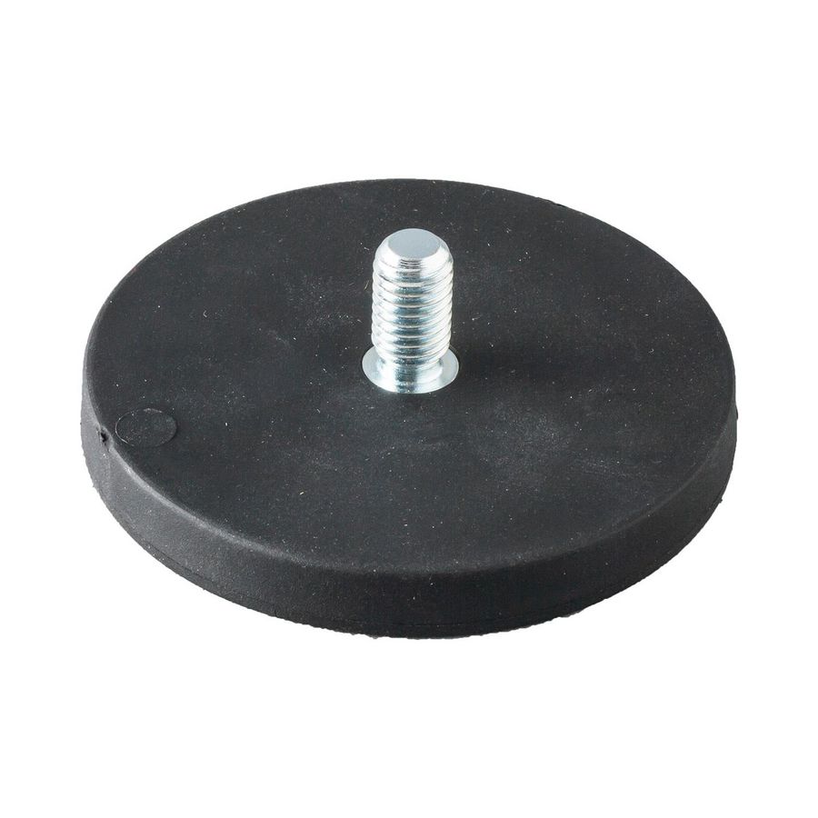 Neodymium magneet rubber bekleed M8-M10 18 kg