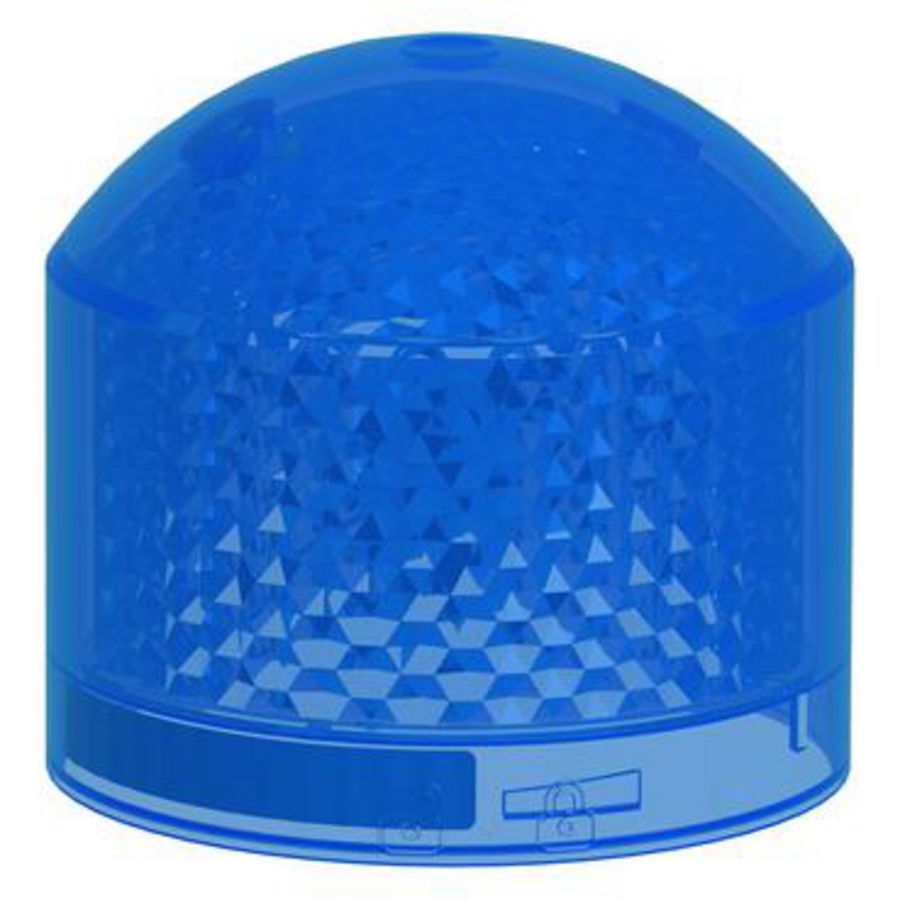 Torenverlichting Beacon Flashing blauw colored lens