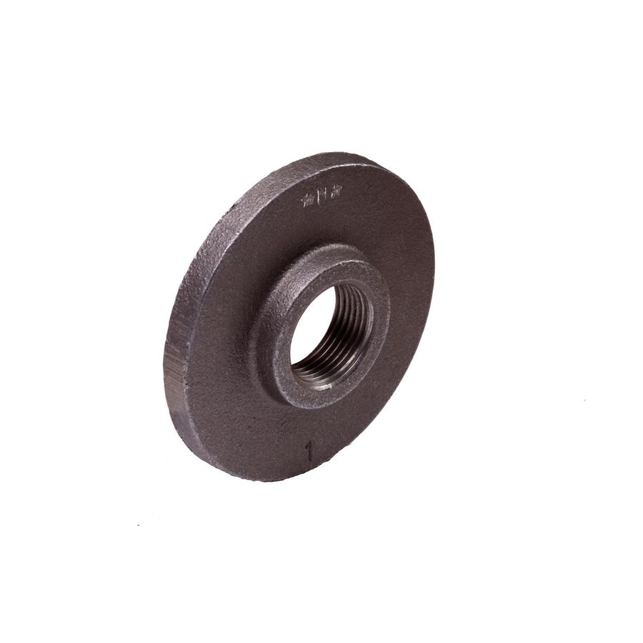 Flens rond geboord of ongeboord malleabel gietijzer verzinkt nr.321 1.1/4"