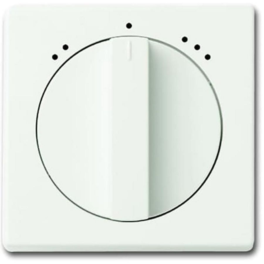Centraalplaat v inbouw ventilatorschakelaar 2711U f-matwit (1740 DRL-884-503)