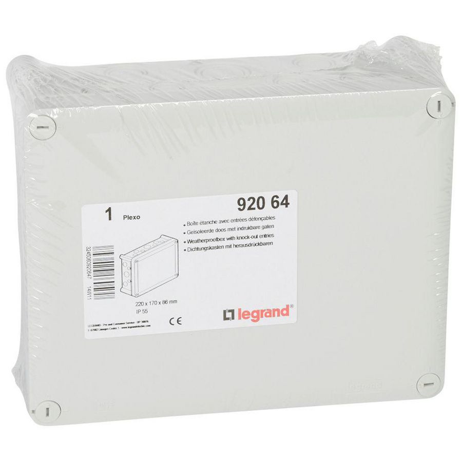Doos 220x170x86 24 uitbreek Plexo