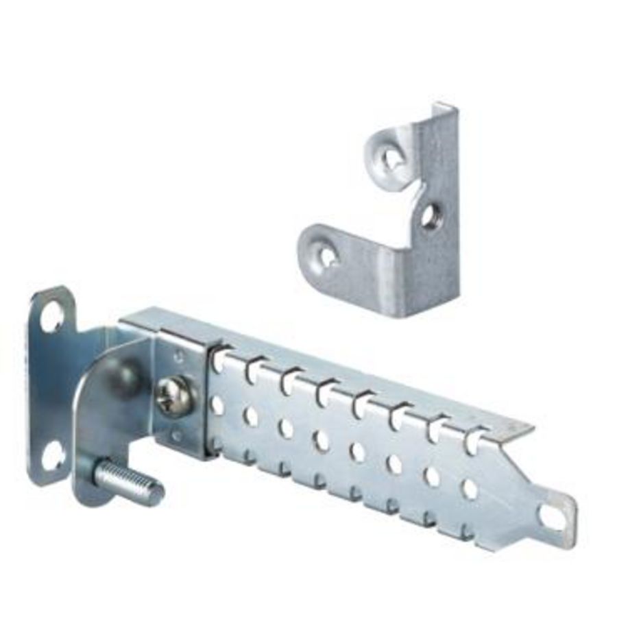 Set a 4st. Verstelrails 200mm Gegalvaniseerd staal Spacial