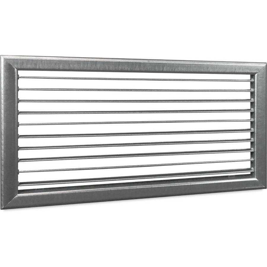 Wandrooster staal NOVA-B-1-2-200x100-H-ZN enkele schoep