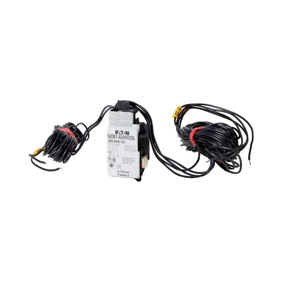 Onderspanningspoel NZM1 2xM voorijlend 3m 208-240V AC