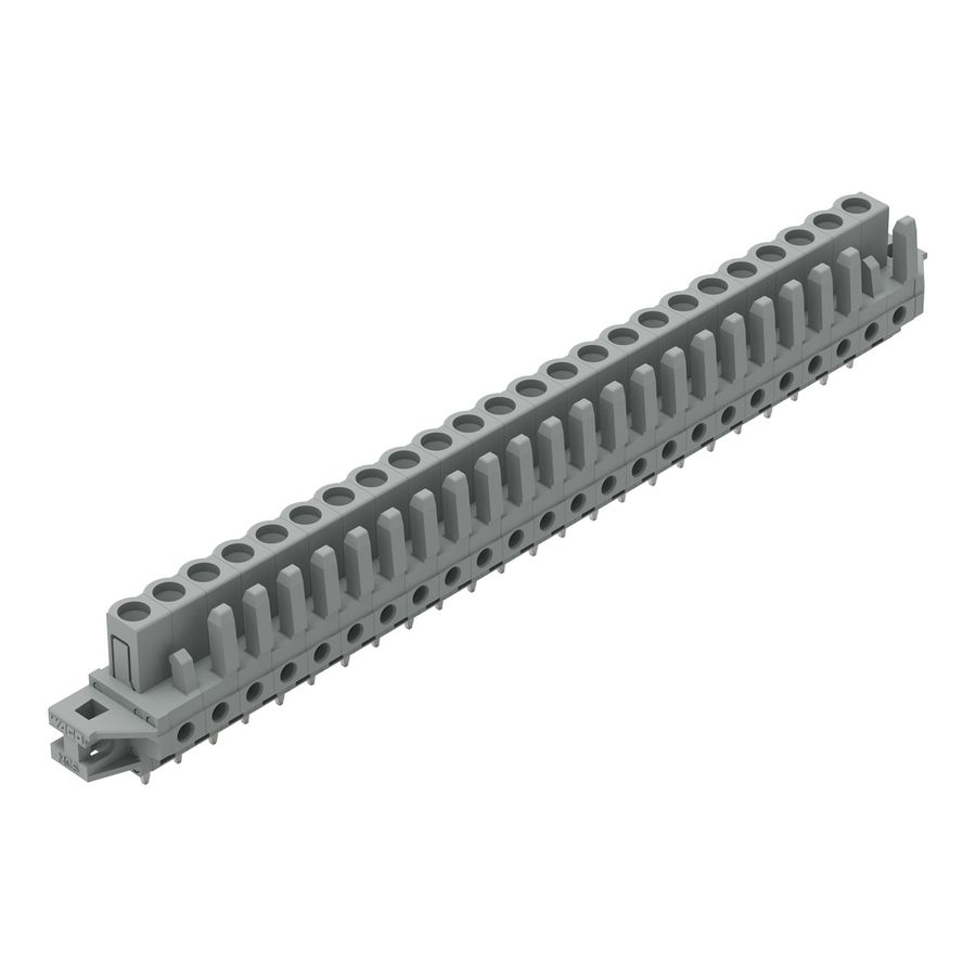 THT FE steker RE raster 5mm grijs 232-154/031-000 VVE=10